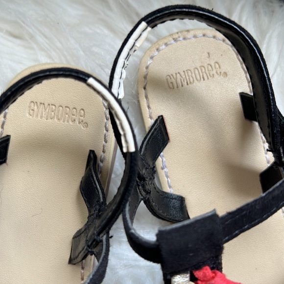 Gymboree Tassel Fringe Gladiator Sandal Toddler Girl Size 9 - Picture 3 of 3